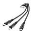 Hoco X47 3 in 1 (TA to Type-C, Lightning, Micro USB) Charging Cable